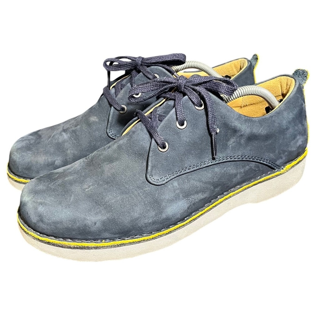 Samuel Hubbard Free Blue Nubuck Walking Shoes Vibram US‎ Men's 11.5 Comfort